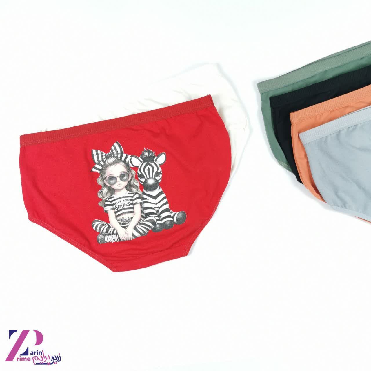 شورت زنانه کش پهن پشت چاپ سون دی 40-38 (1)